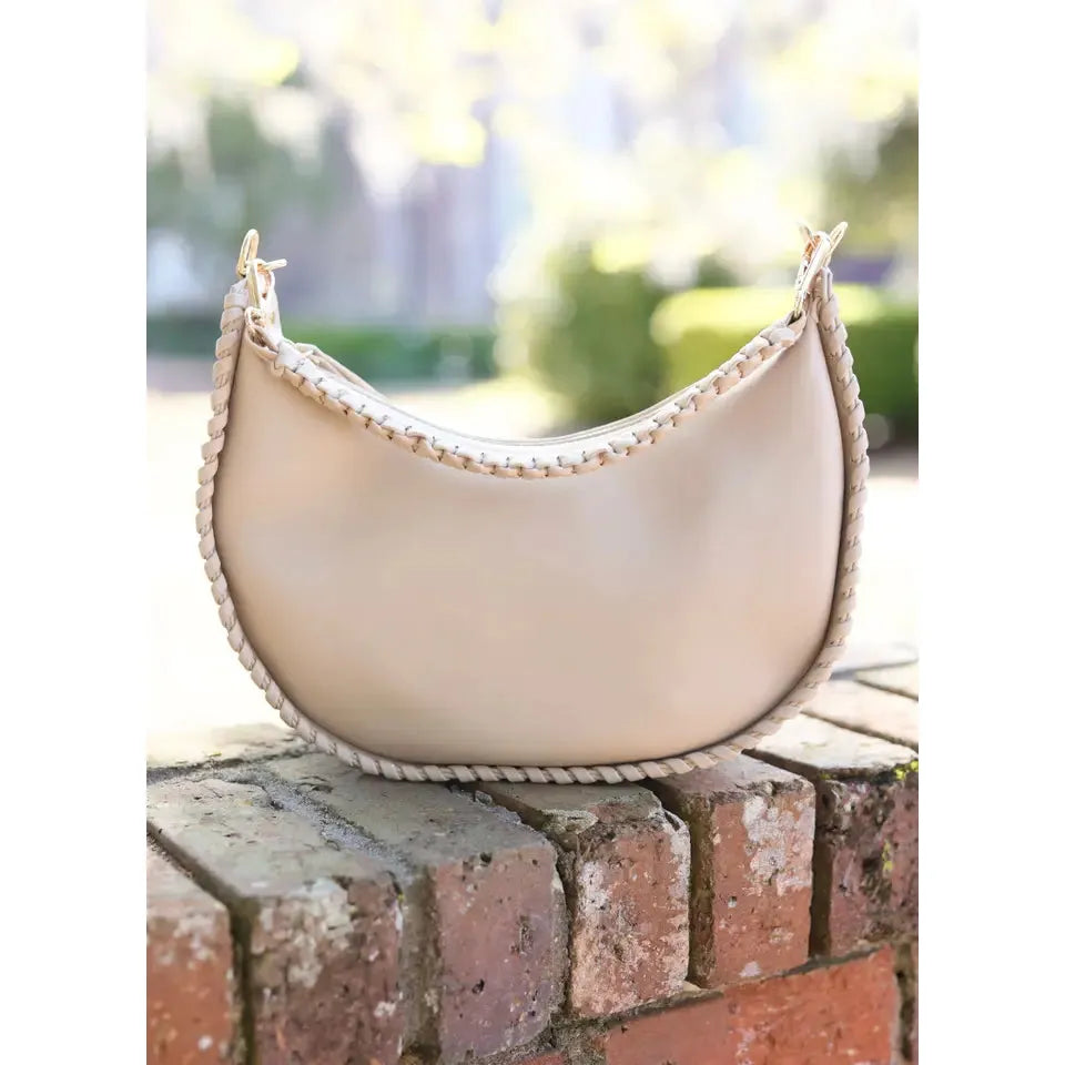 Taupe handbag