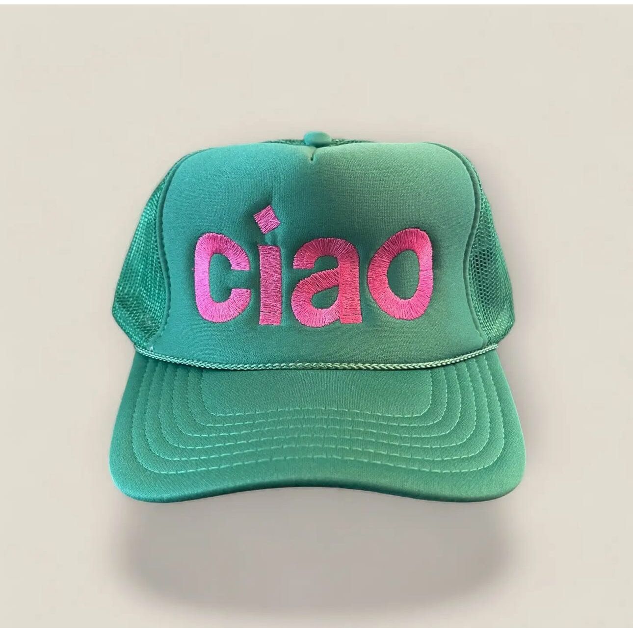 Ciao Trucker Hat -Kelly Green