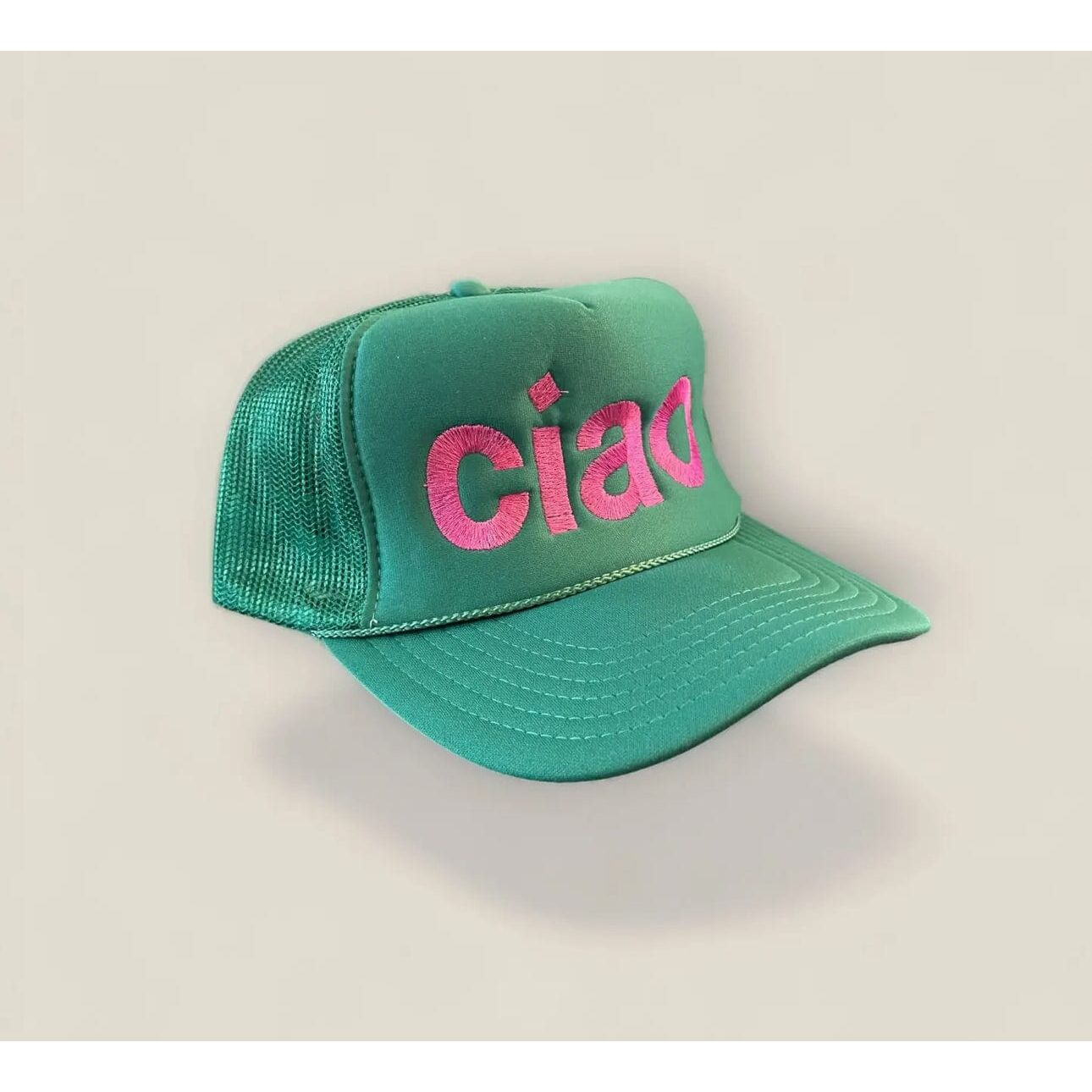 Ciao Trucker Hat -Kelly Green