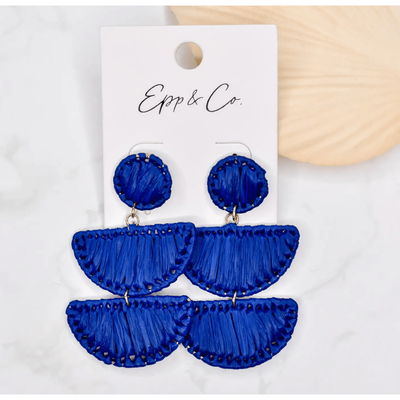 royal blue earrings